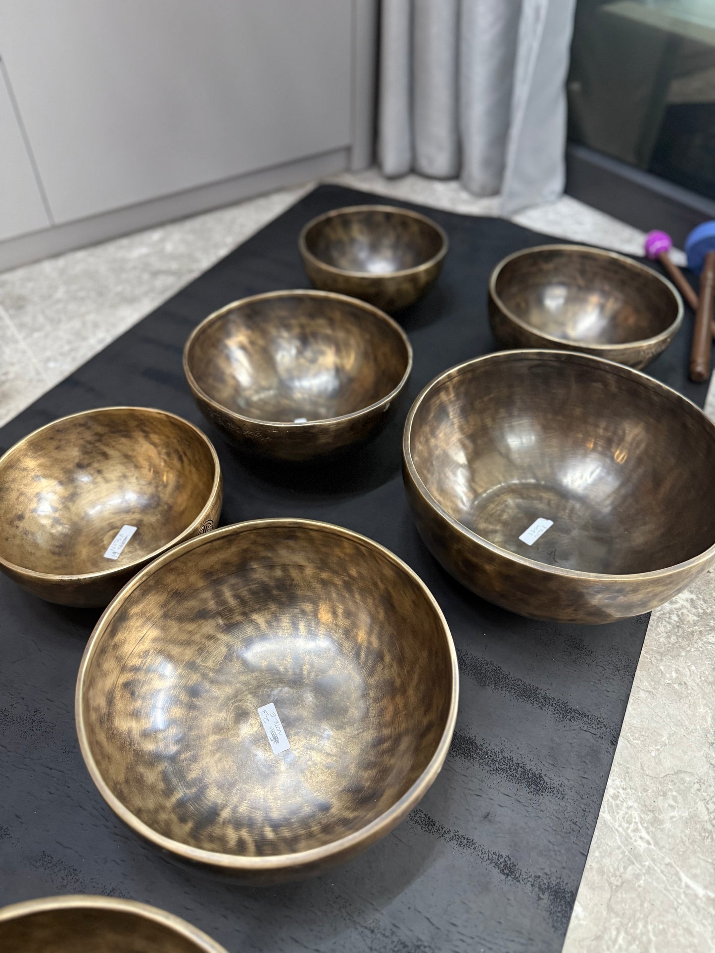 Full Set 7 Bowls - Long Vibration for Chakra Healing Sound Bath